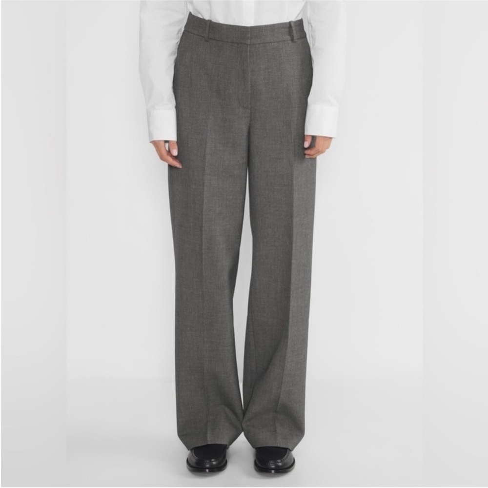 Aritzia Babaton Agency (Re)ssential Fabric Trouser Pants | Heathered Grey | 4